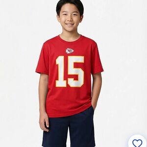 Nike Kids Red Kansas City Chiefs #15 Graphic Tee